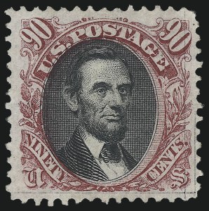 Sale 1090, Lot 1296, 1875 Re-Issue of 1869 Pictorial Issue (Scott 123-133)
