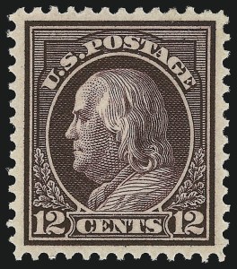 Sale 1090, Lot 1499, 1912-15 Washington-Franklin Issues (Scott 405-461)
