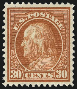 Sale 1090, Lot 1502, 1912-15 Washington-Franklin Issues (Scott 405-461)