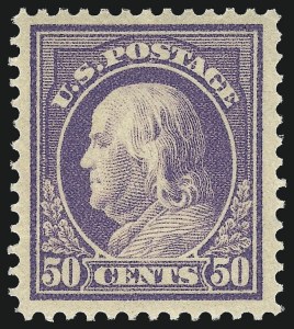 Sale 1090, Lot 1504, 1912-15 Washington-Franklin Issues (Scott 405-461)