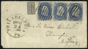 Sale 1090, Lot 1943, Carriers, Locals & Independent Mails