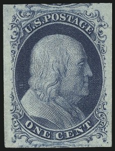Sale Number 1092, Lot Number 1009, 1851 Issue (Scott 7-17) Sale Number 1092, Lot Number 1009, 1851 Issue (Scott 7-17)