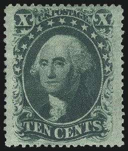 Sale 1092, Lot 1036, 1857-60 Issue and 1875 Reprint of 1857 Issue (Scott 18-47)