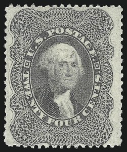 Sale 1092, Lot 1039, 1857-60 Issue and 1875 Reprint of 1857 Issue (Scott 18-47)