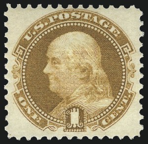 Sale 1092, Lot 1080, 1869 Pictorial Issue and 1875-Re-Issue (Scott 112-133), 1c Buff (112) Sale 1092, Lot 1080, 1869 Pictorial Issue and 1875-Re-Issue (Scott 112-133)