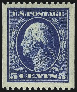 Sale Number 1093, Lot Number 122, 1908-10 Washington-Franklin Coils (Scott 348-356)