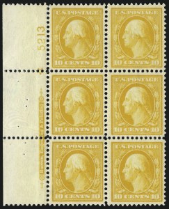 Sale 1093, Lot 191, 1910-13 Issue (Scott 374-382)