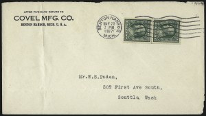 Sale 1093, Lot 202, 1910-13 Coils (Scott 384-396)
