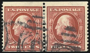 Sale 1093, Lot 213, 1910-13 Coils (Scott 384-396)