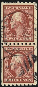 Sale 1093, Lot 218, 1910-13 Coils (Scott 384-396)