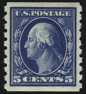 Sale 1093, Lot 227, 1910-13 Coils (Scott 384-396)