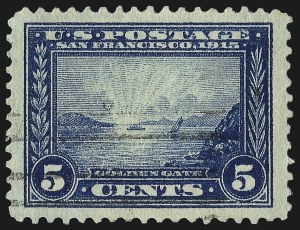 Sale 1093, Lot 238, 1913-15 Panama-Pacific Issue (Scott 397-404)