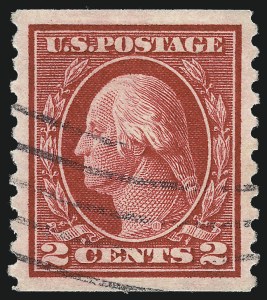 Sale 1093, Lot 320, 1914 Coils (Scott 441-447)