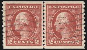 Sale 1093, Lot 321, 1914 Coils (Scott 441-447)