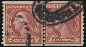 Sale 1093, Lot 361, 1914-16 Rotary Press Coils (Scott 448-459)