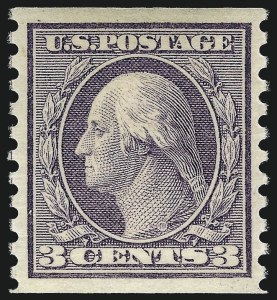 Sale 1093, Lot 362, 1914-16 Rotary Press Coils (Scott 448-459)
