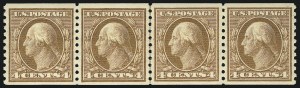 Sale 1093, Lot 368, 1914-16 Rotary Press Coils (Scott 448-459)