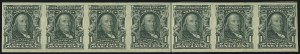 Sale 1093, Lot 39, 1906-08 Imperforates and Coils, 1903 Shield Issue (Scott 314H-322)
