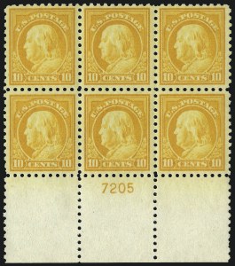 Sale 1093, Lot 400, 1915-17 Issues (Scott 460-474)