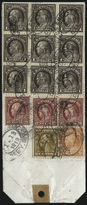 Sale 1093, Lot 414, 1915-17 Issues, cont. (Scott 475-482A)