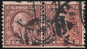 Sale 1093, Lot 432, 1916-18 Rotary Press Coils (487-497)
