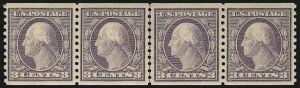 Sale 1093, Lot 434, 1916-18 Rotary Press Coils (487-497)