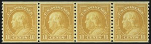 Sale 1093, Lot 438, 1916-18 Rotary Press Coils (487-497)