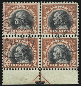 Sale 1093, Lot 488, 1917-18 Double Line Wmk and Bi-Color Issues (Scott 519-524)