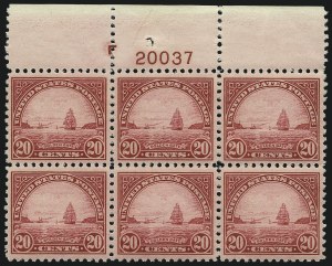 Sale 1093, Lot 529, 1922-25 Issue (Scott 551-573)