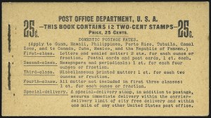 Sale 1093, Lot 53, 1906-08 Imperforates and Coils, 1903 Shield Issue (Scott 314H-322)