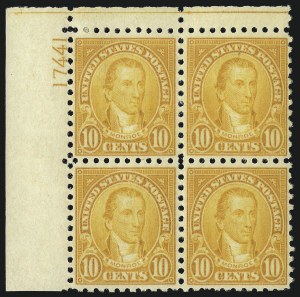 Sale 1093, Lot 543, 1923 and Later Issues (Scott 578-834a)