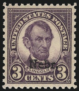 Sale Number 1093, Lot Number 569, 1923 and Later Issues (Scott 578-834a)