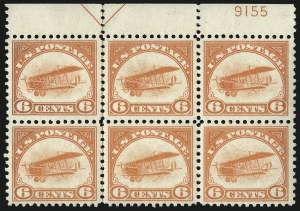 Sale 1093, Lot 578, Air Post Issues, including 24c Jenny Invert (C1-C76a, C3a)