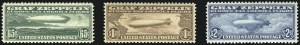 Sale 1093, Lot 591, Air Post Issues, including 24c Jenny Invert (C1-C76a, C3a)