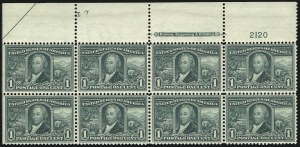 Sale 1093, Lot 62, 1904 Louisiana Purchase, 1907 Jamestown Issues (Scott 323-330)