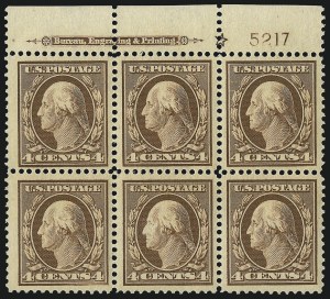 Sale 1093, Lot 86, 1908-10 Washington-Franklin Issues (Scott 331-342)