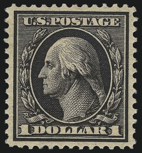 Sale 1093, Lot 97, 1908-10 Washington-Franklin Issues (Scott 331-342)