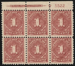 Sale 1094, Lot 107, Postage Due: 1914-56 Issues and Group Lots (Scott J52-J87)