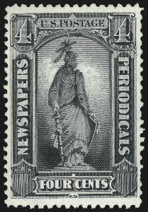 Sale 1094, Lot 202, Newspapers & Periodicals: 1875 Continental Special Printing (Scott PR33-PR48)
