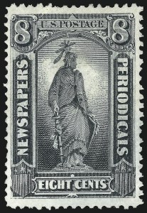 Sale 1094, Lot 205, Newspapers & Periodicals: 1875 Continental Special Printing (Scott PR33-PR48)