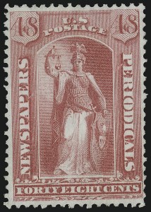 Sale 1094, Lot 212, Newspapers & Periodicals: 1875 Continental Special Printing (Scott PR33-PR48)