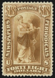 Sale 1094, Lot 232, Newspapers & Periodicals: 1879-85 Issues (Scott PR58-PR88)