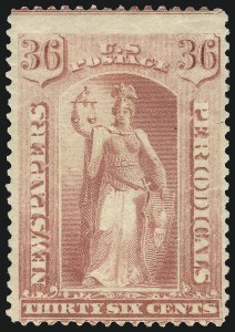 Sale 1094, Lot 247, Newspapers & Periodicals: 1894 Issue (Scott PR90-PR101)