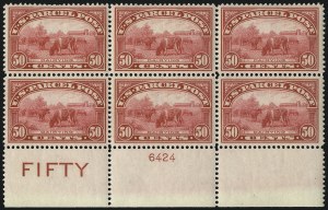 Sale 1094, Lot 289, Parcel Post (Scott Q1-Q12)