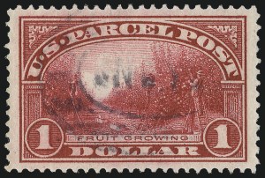 Sale Number 1094, Lot Number 297, Parcel Post (Scott Q1-Q12) Sale Number 1094, Lot Number 297, Parcel Post (Scott Q1-Q12)