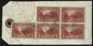 Sale 1094, Lot 299, Parcel Post (Scott Q1-Q12)
