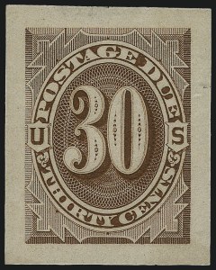 Sale 1094, Lot 32, Postage Due: Essays and Proofs