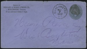 Sale 1094, Lot 326, Postal Stationery and Postal Cards (Scott U, UX, UZ)