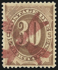 Sale 1094, Lot 40, Postage Due: 1879-91 Issues (Scott J1-J28)