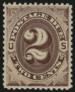 Sale 1094, Lot 49, Postage Due: 1879-91 Issues (Scott J1-J28)